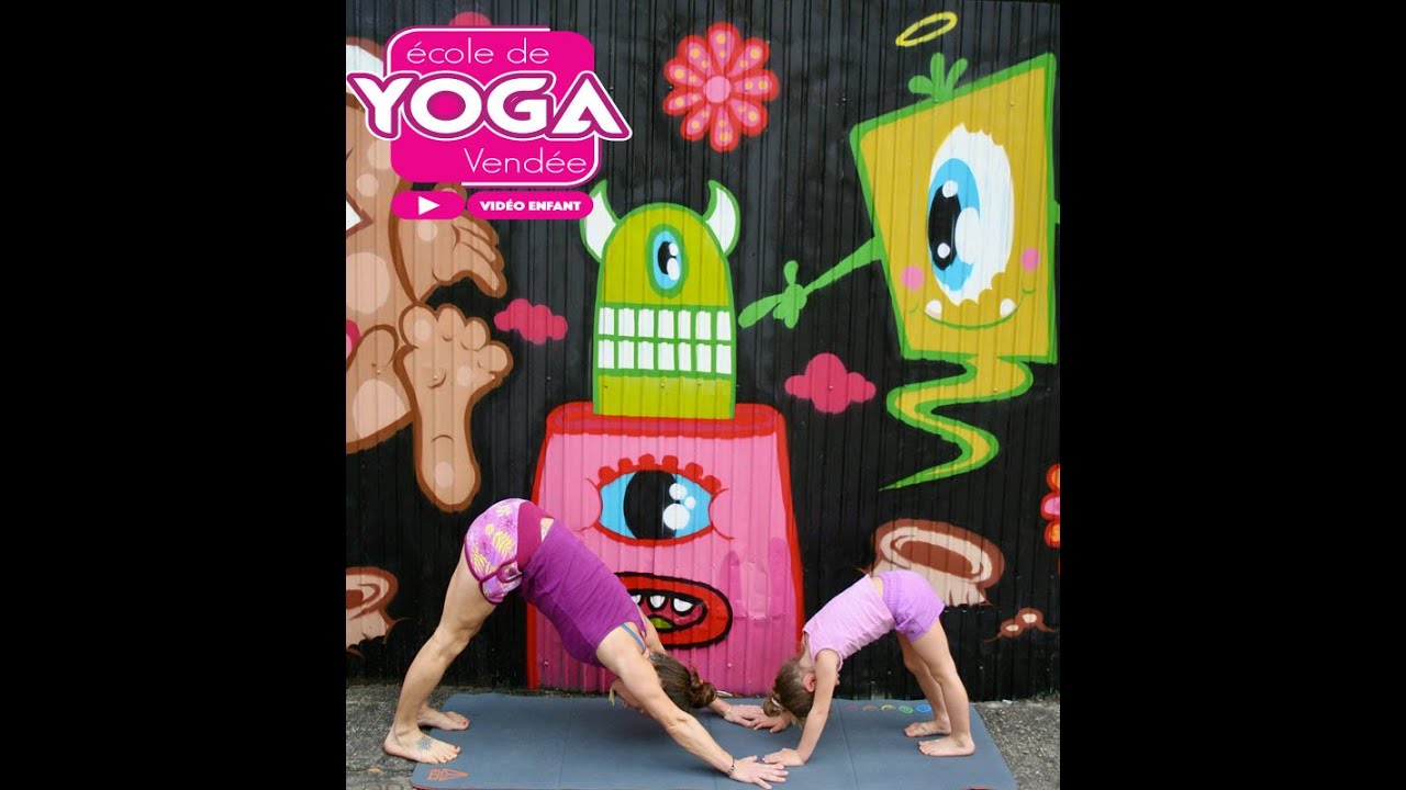 Video gratuite cours yoga Vendée yoga enfant